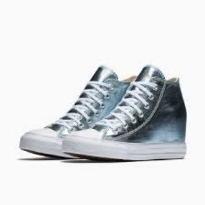 Converse Chuck Taylor Lux Metallic Wedge Sneaker